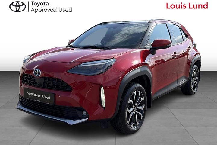 Rød Toyota Yaris Cross fra 2022