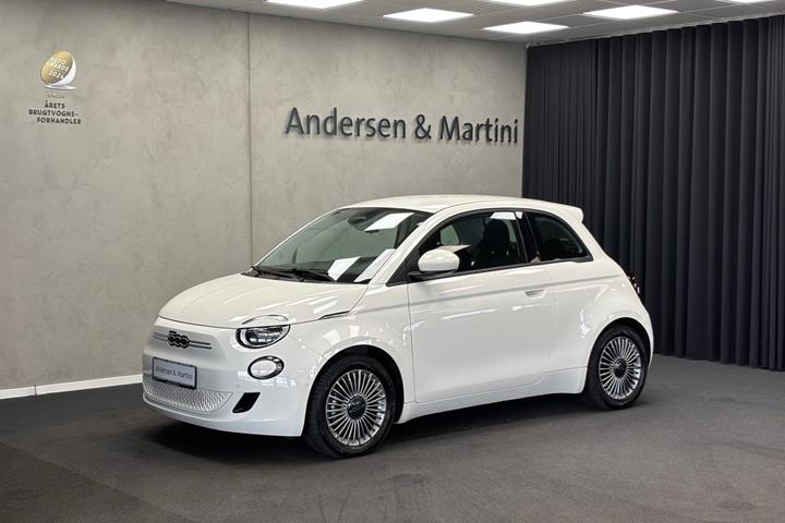 Sort Fiat 500e fra 2023