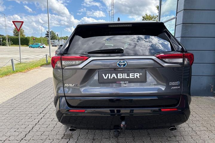 Grå Toyota RAV4 Plug-in fra 2021