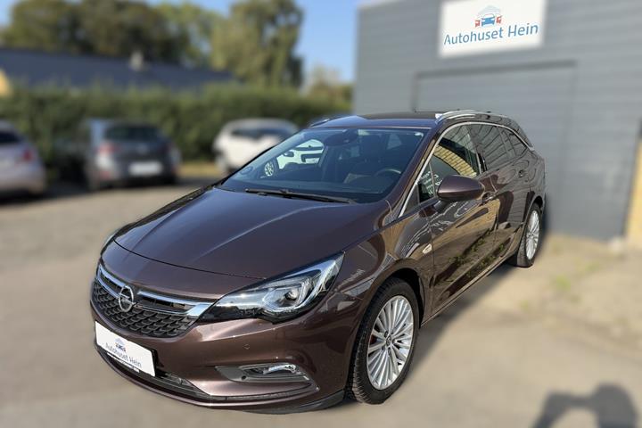 Brun Opel Astra fra 2017