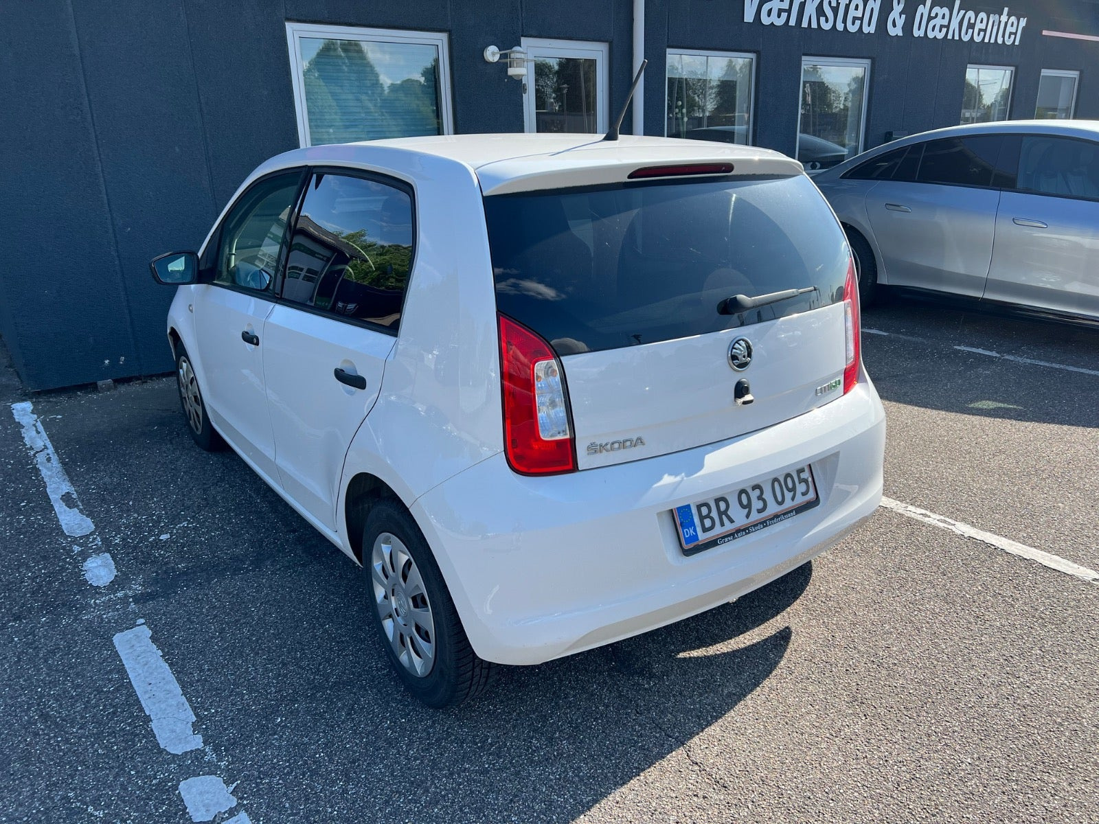 Grøn Skoda Citigo fra 2018