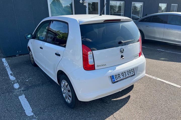 Grøn Skoda Citigo fra 2018