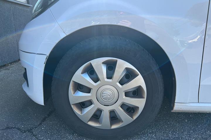 Grøn Skoda Citigo fra 2018
