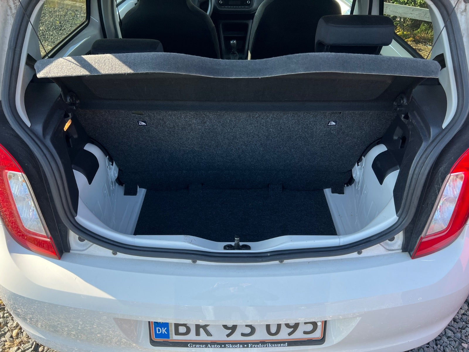 Grøn Skoda Citigo fra 2018