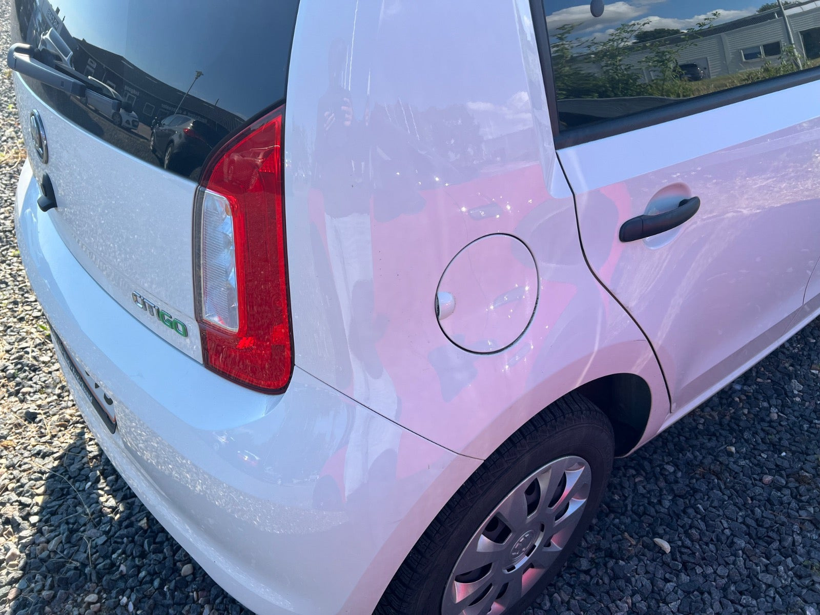 Grøn Skoda Citigo fra 2018