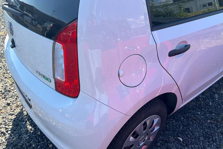 Grøn Skoda Citigo fra 2018