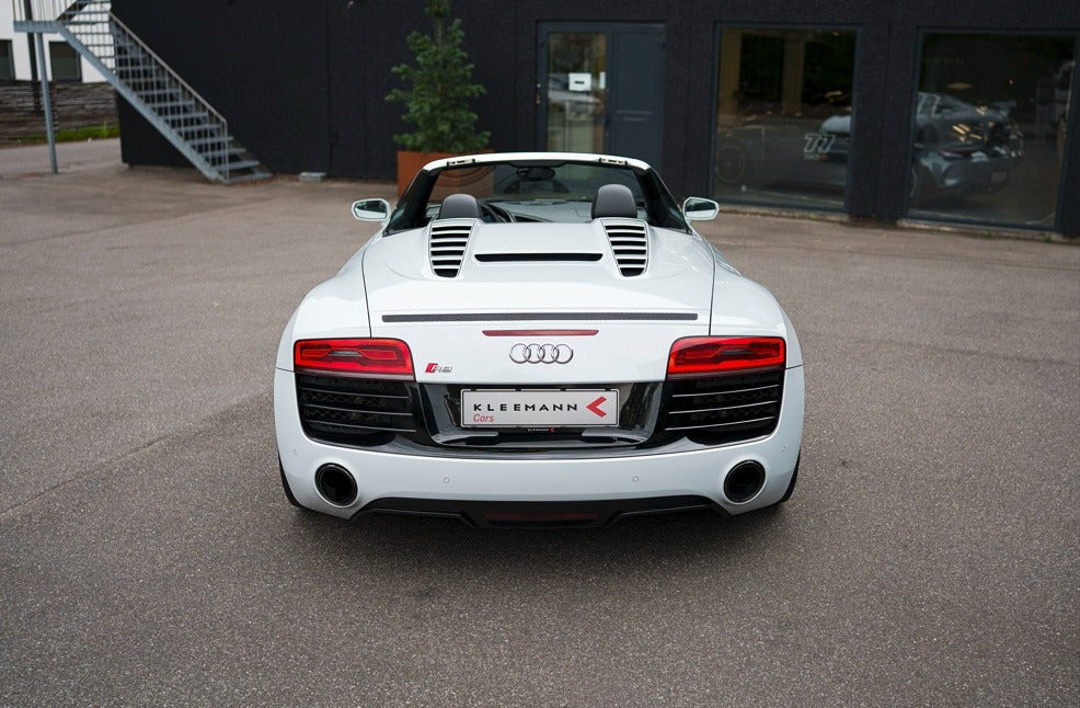 Hvid Audi R8 fra 2014