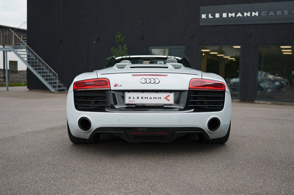 Hvid Audi R8 fra 2014