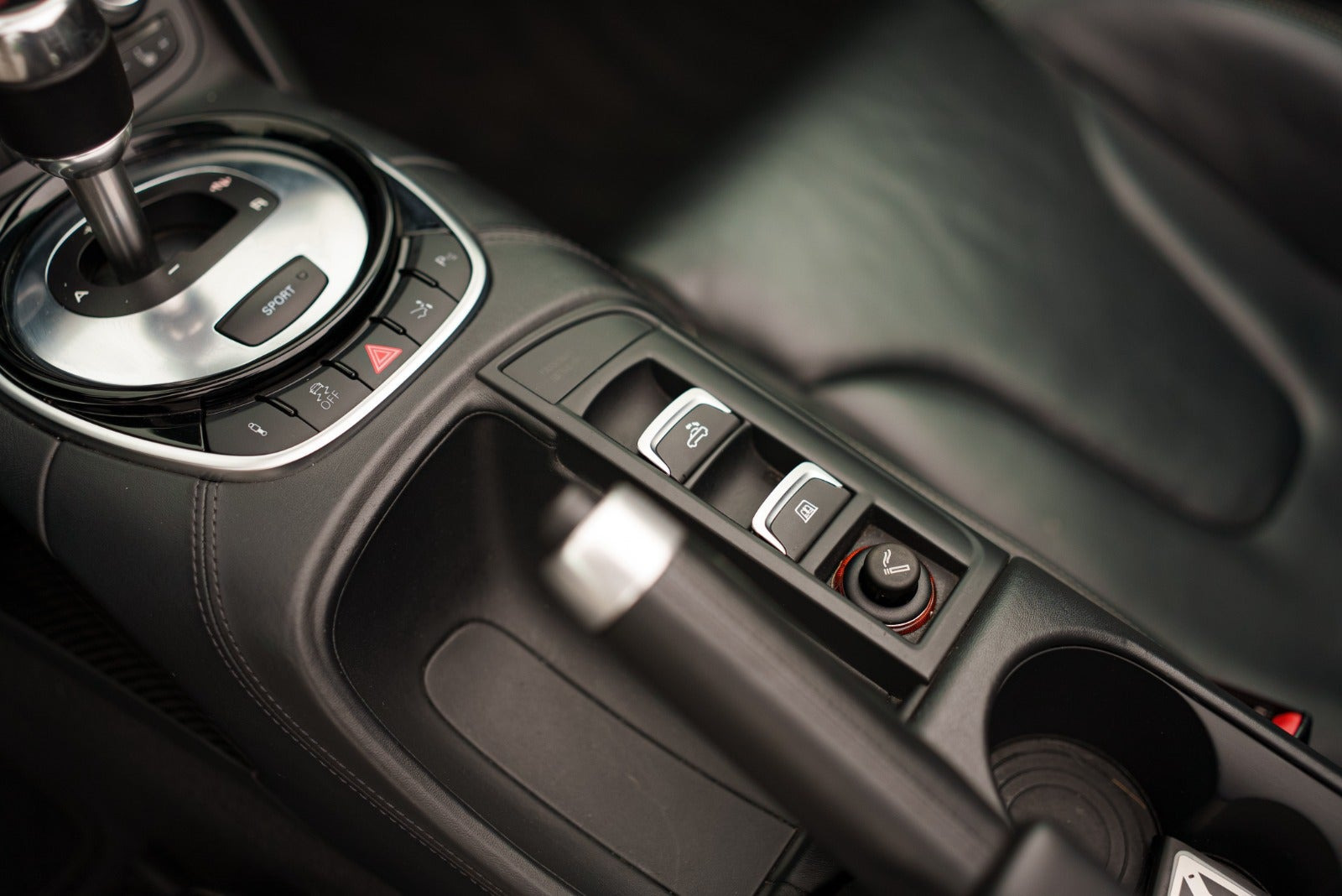 Hvid Audi R8 fra 2014