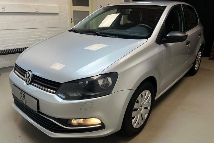 Sølv VW Polo fra 2014