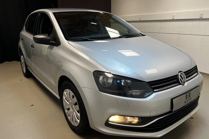 Sølv VW Polo fra 2014