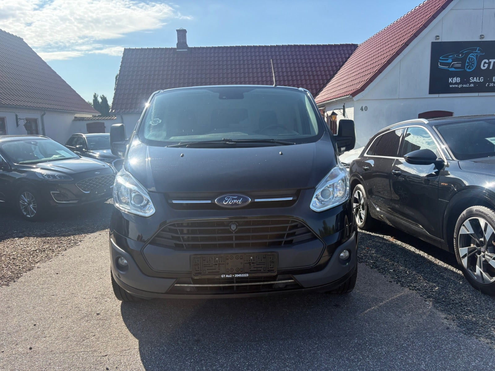 Sort Ford Transit Custom 310 L2 fra 2017