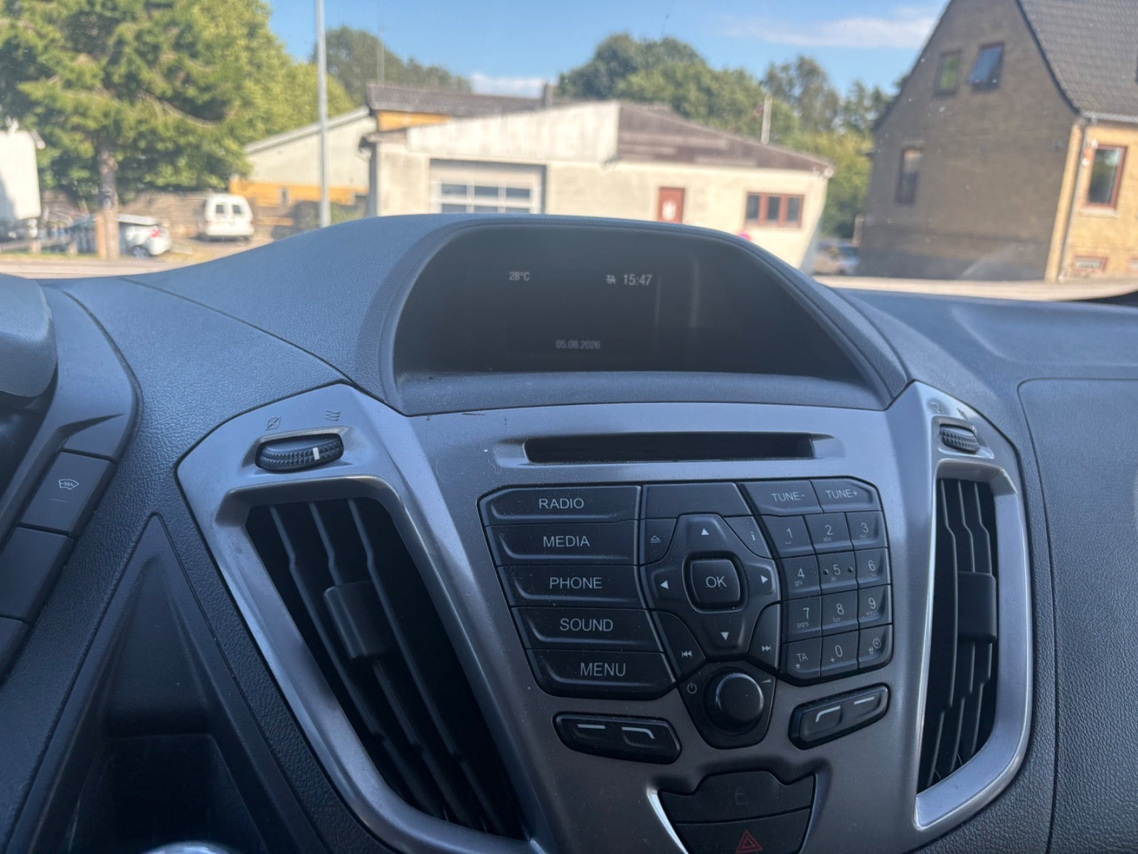 Sort Ford Transit Custom 310 L2 fra 2017