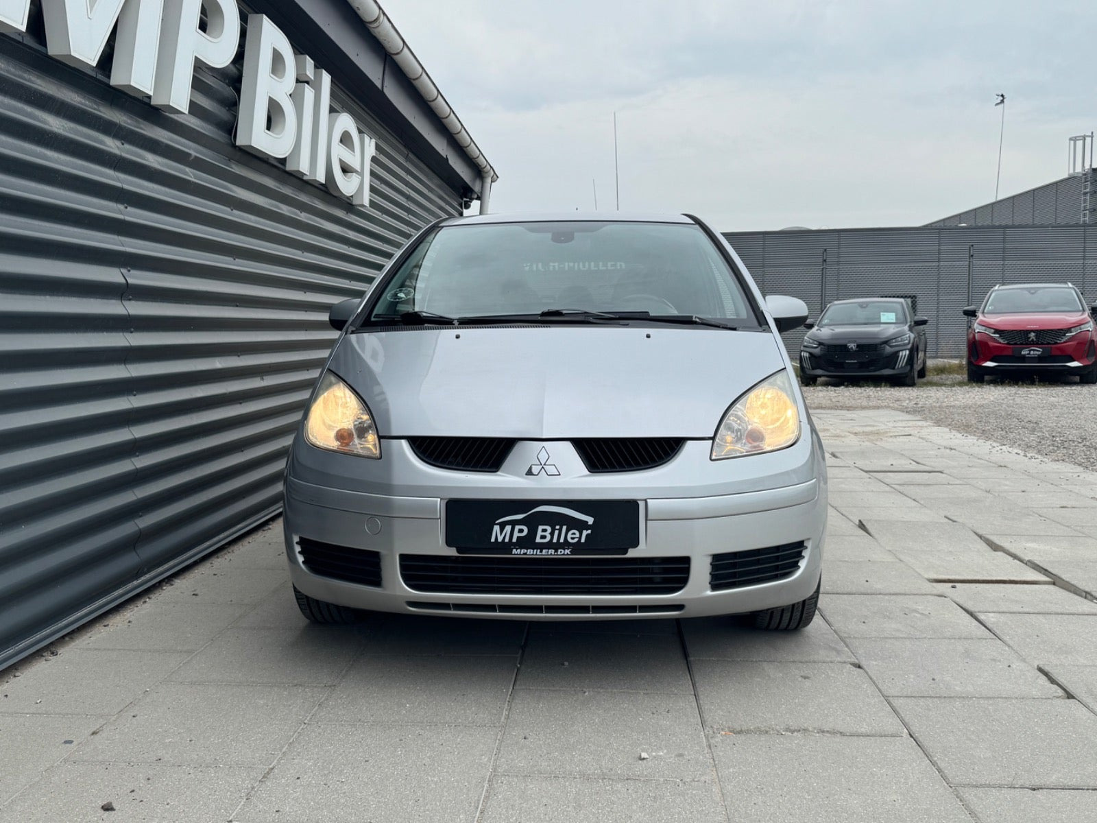 Sølv Mitsubishi Colt fra 2007