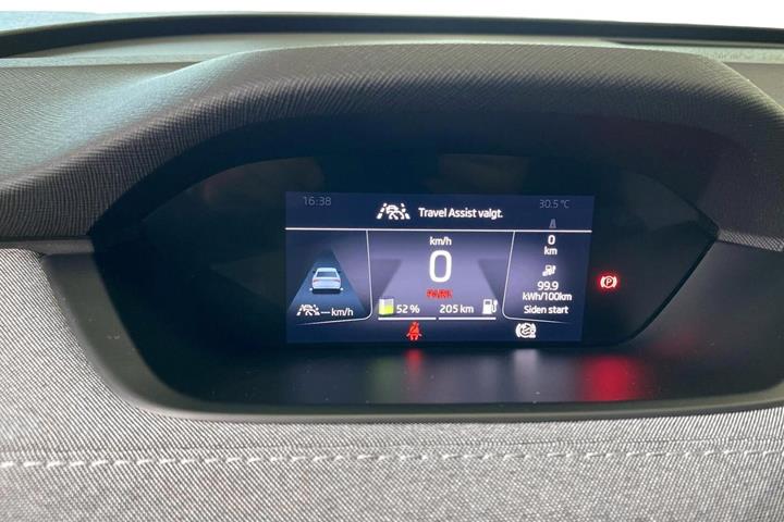 Hvid Skoda Enyaq fra 2022