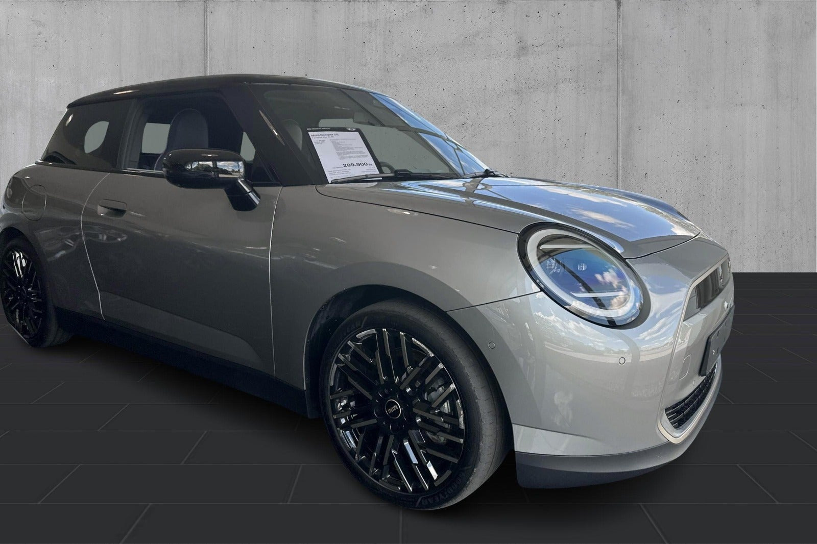 Grå Mini Cooper SE fra 2025