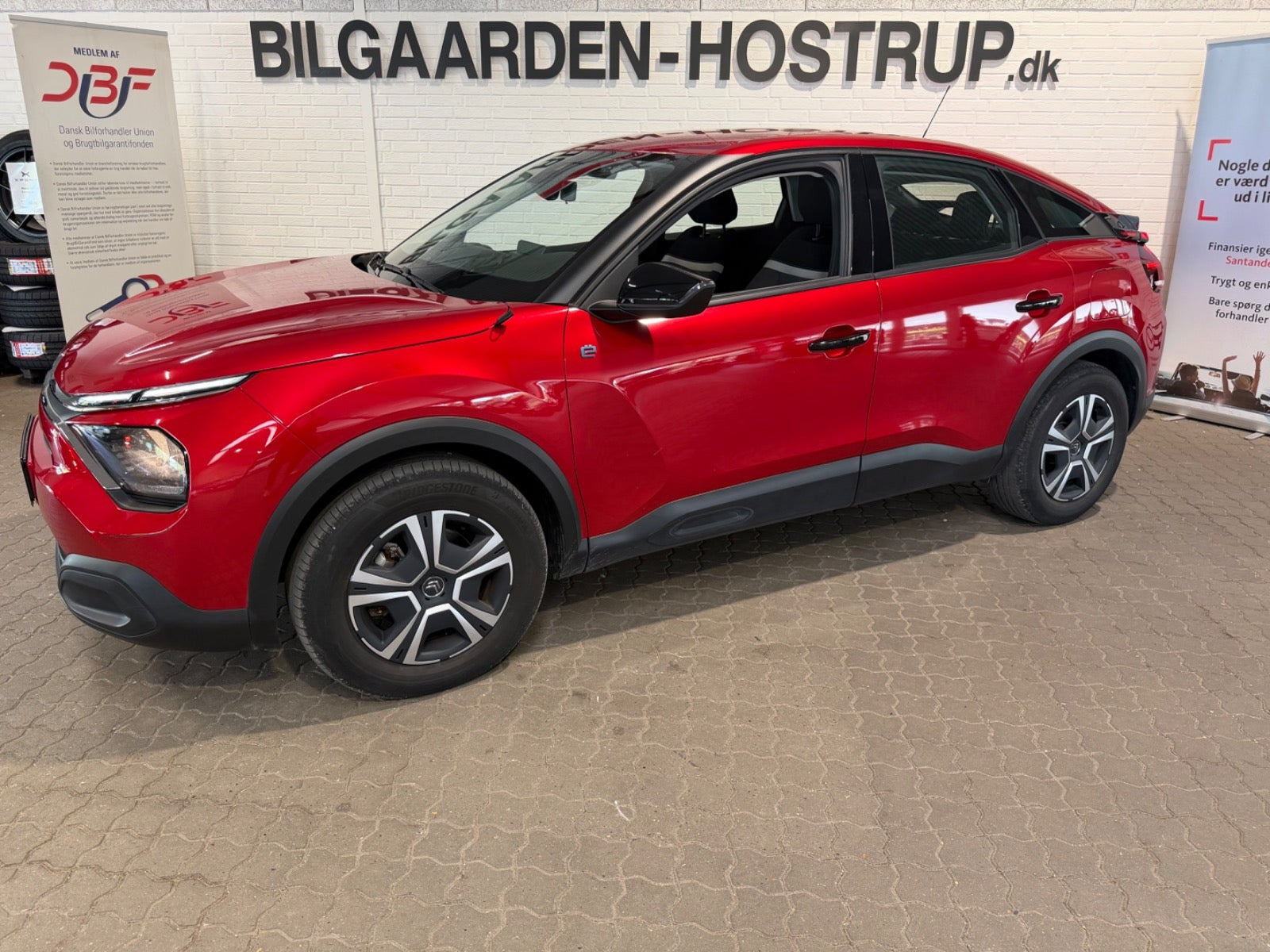 Rød Citroën ë-C4 fra 2023