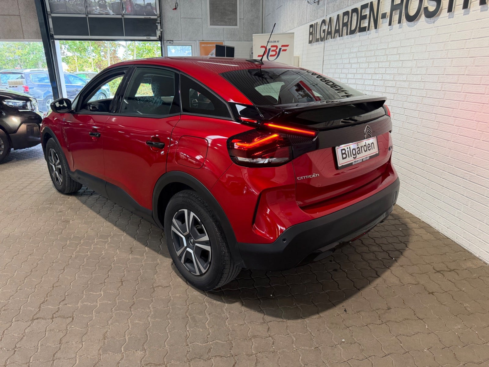 Rød Citroën ë-C4 fra 2023