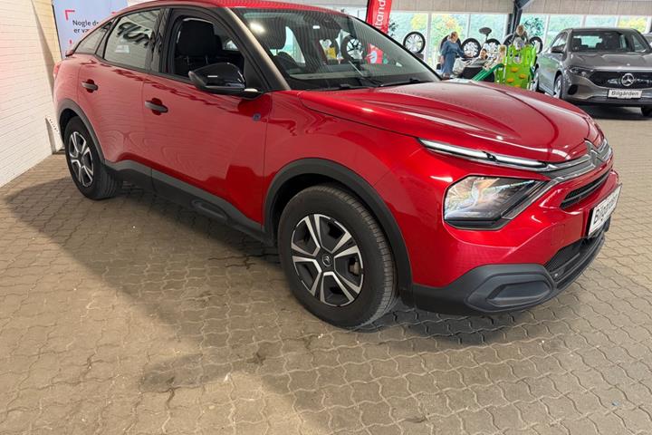 Rød Citroën ë-C4 fra 2023