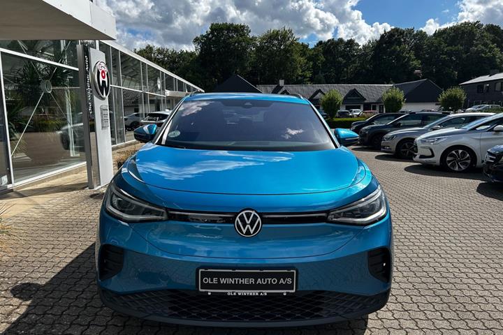 Blå VW ID.4 fra 2025