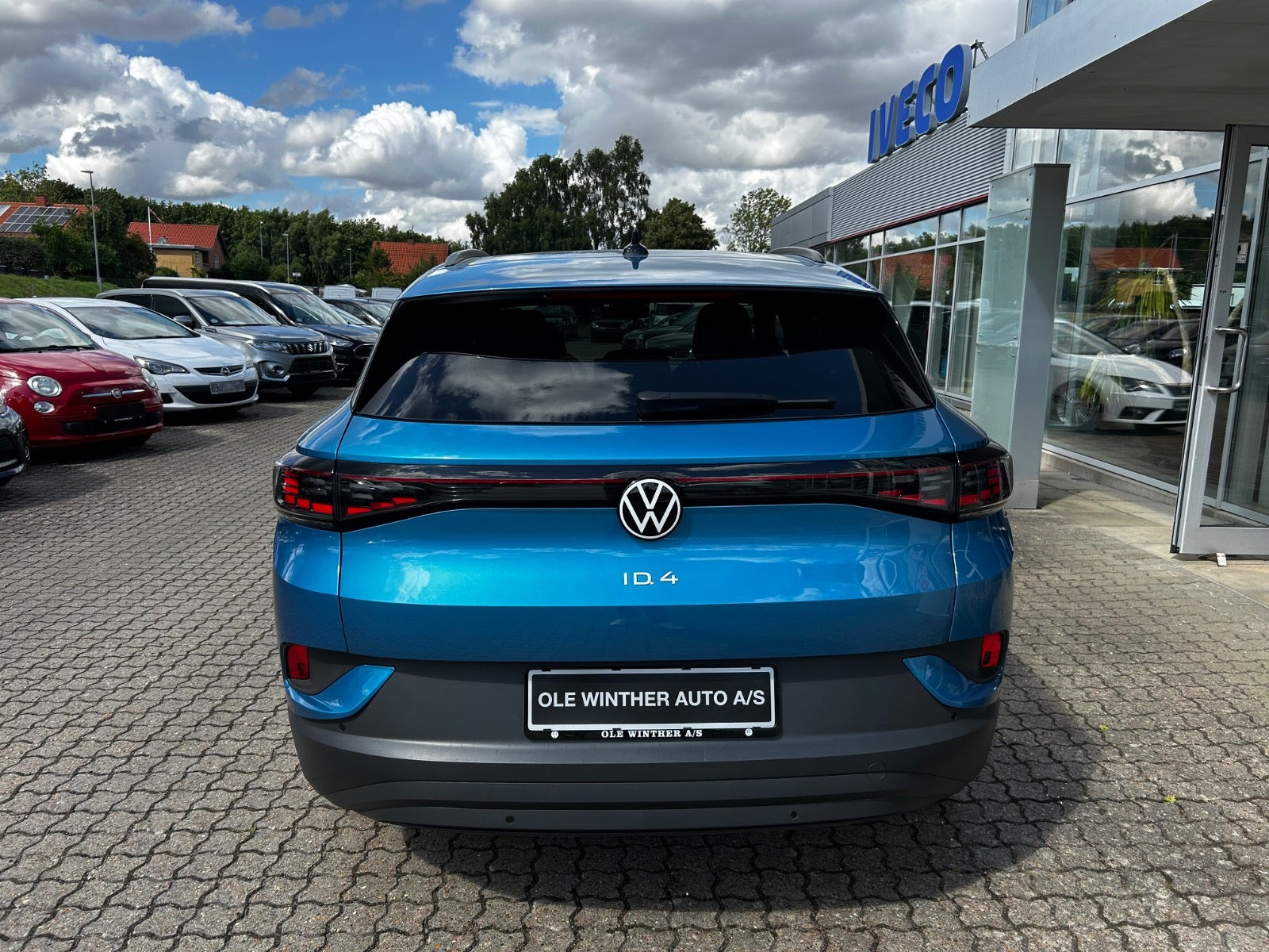 Blå VW ID.4 fra 2025