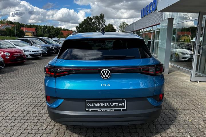 Blå VW ID.4 fra 2025