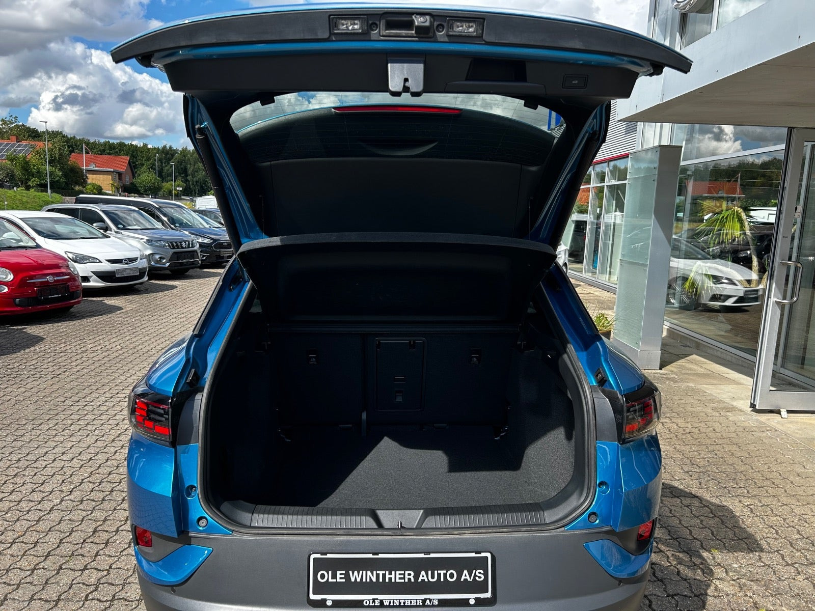 Blå VW ID.4 fra 2025