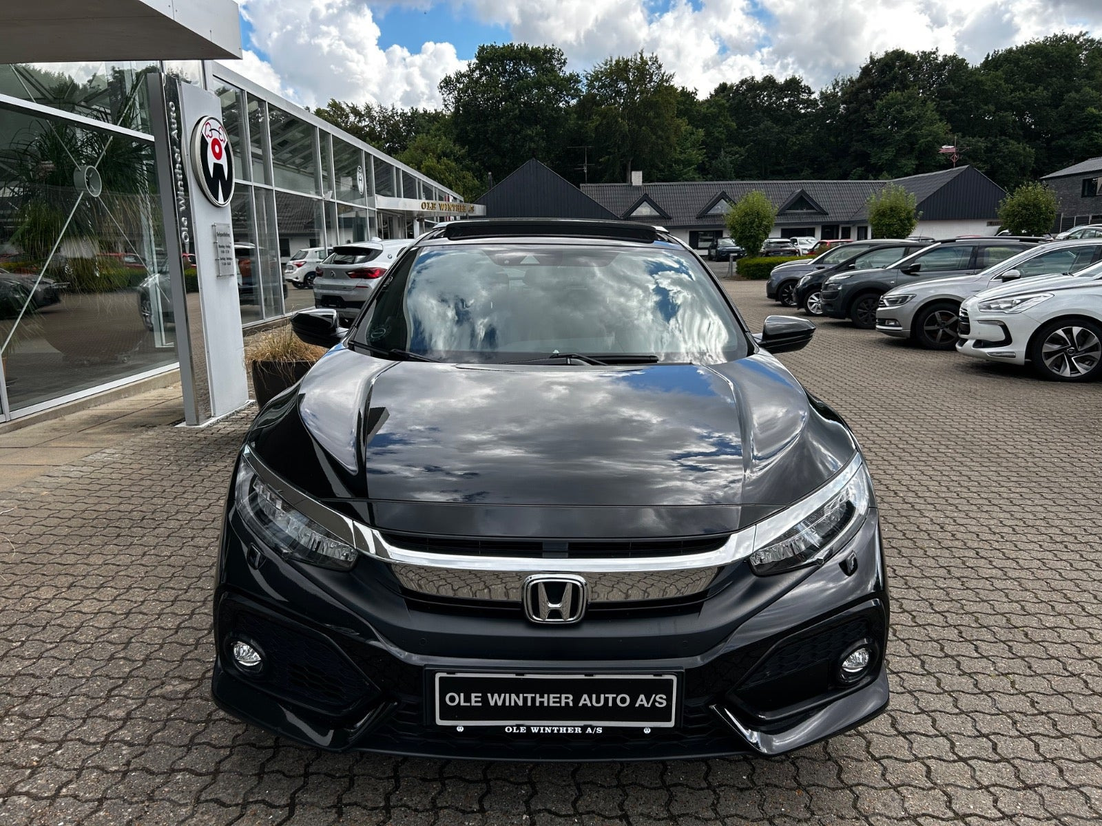 Sort Honda Civic fra 2019