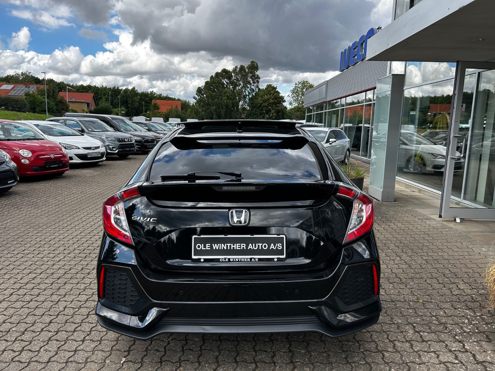 Sort Honda Civic fra 2019