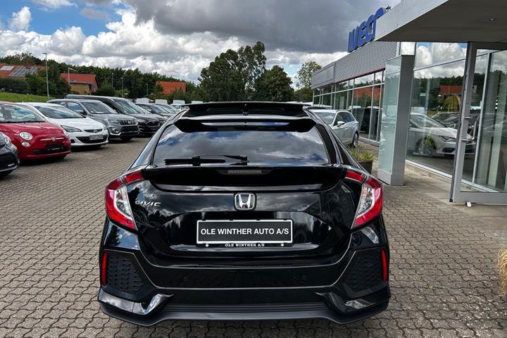Sort Honda Civic fra 2019