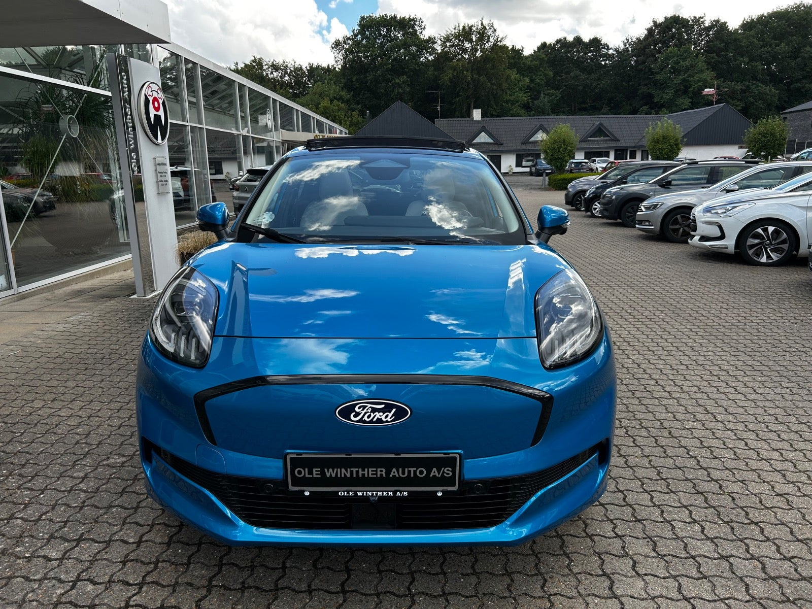 Blå Ford Puma fra 2025