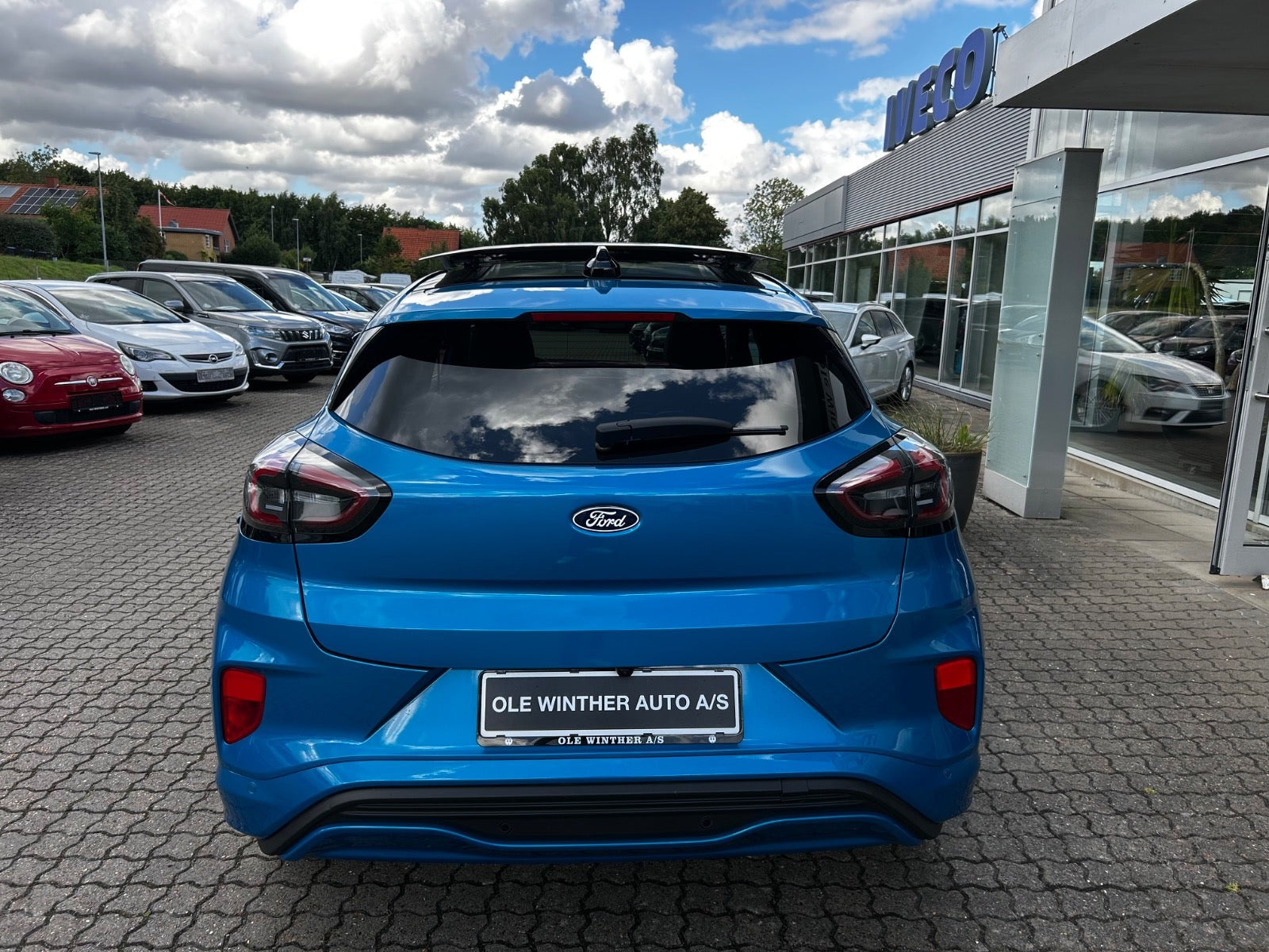 Blå Ford Puma fra 2025