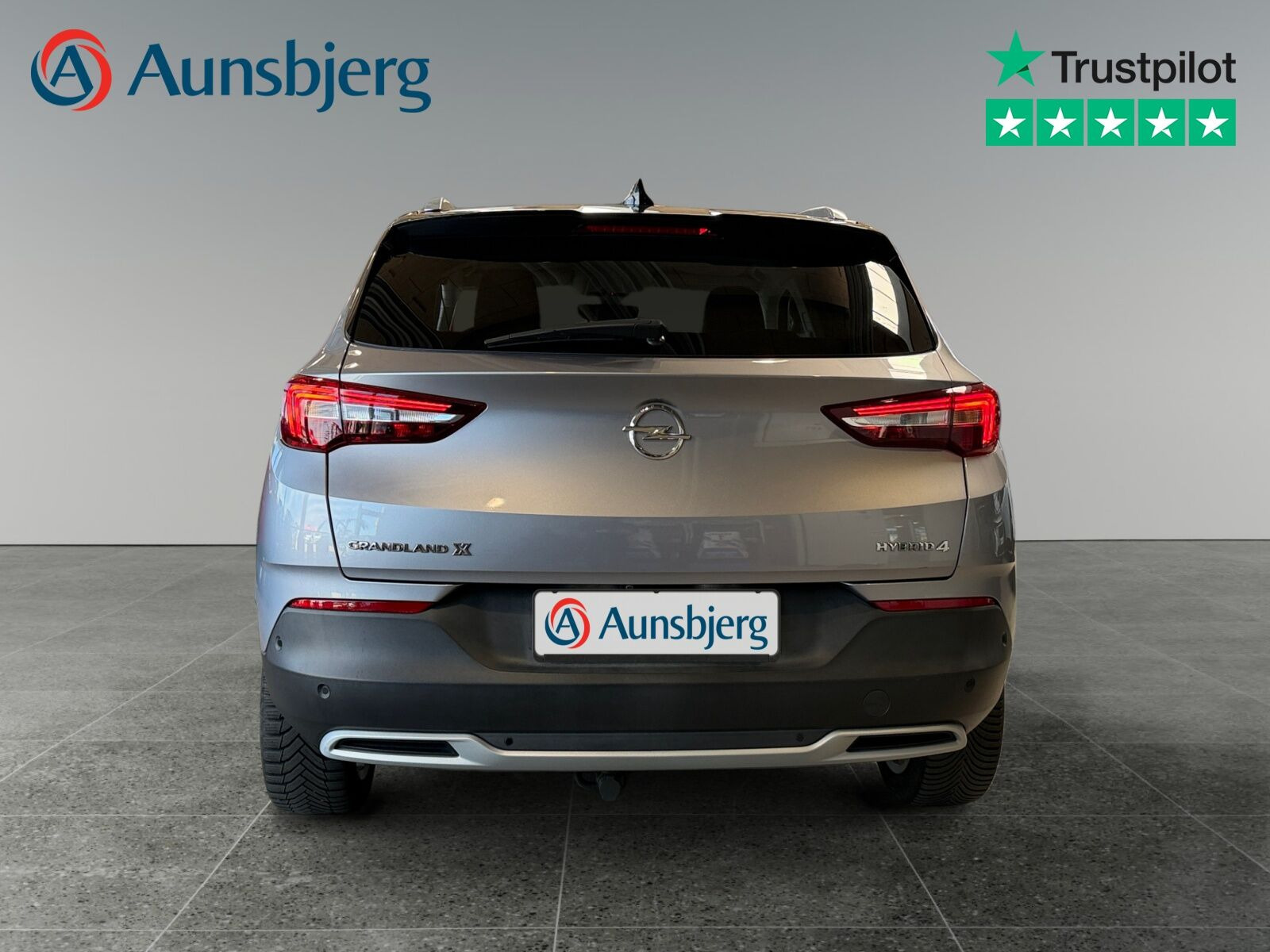 Sølv Opel Grandland X fra 2020