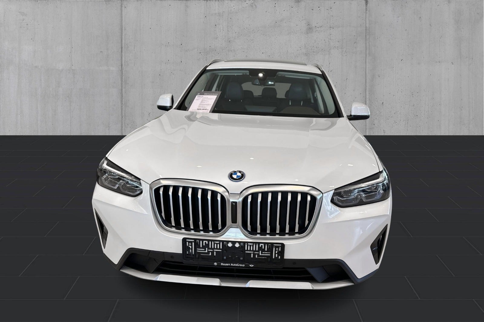 Hvid BMW X3 fra 2022