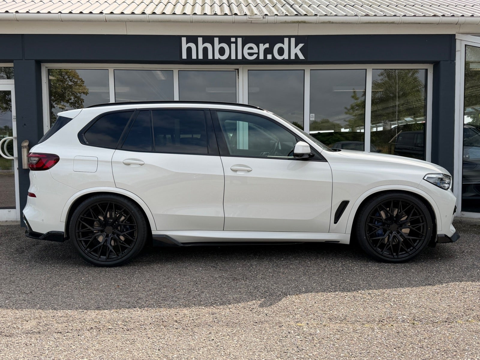 Hvid BMW X5 fra 2020