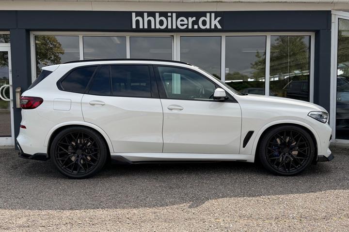 Hvid BMW X5 fra 2020