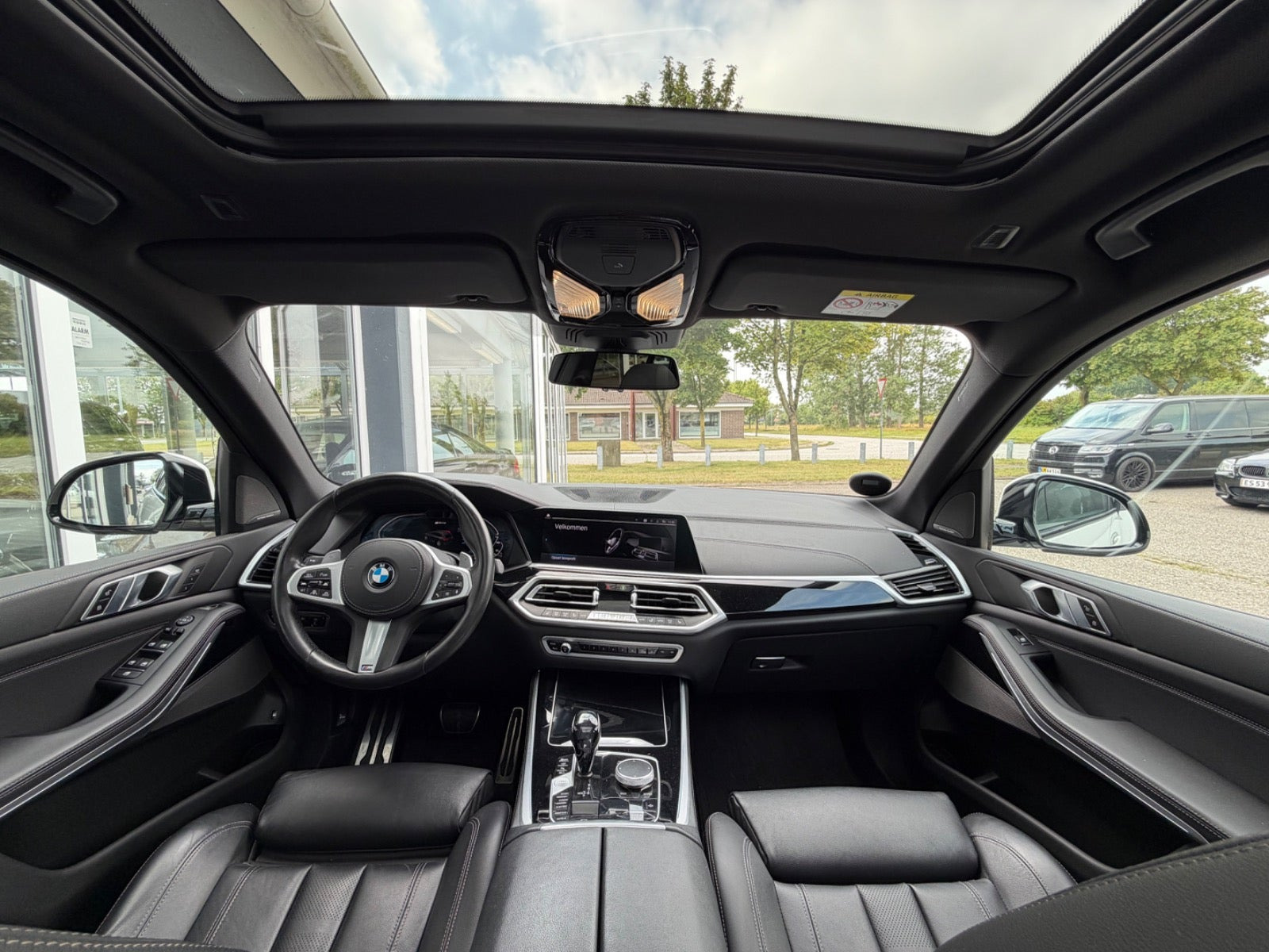 Hvid BMW X5 fra 2020