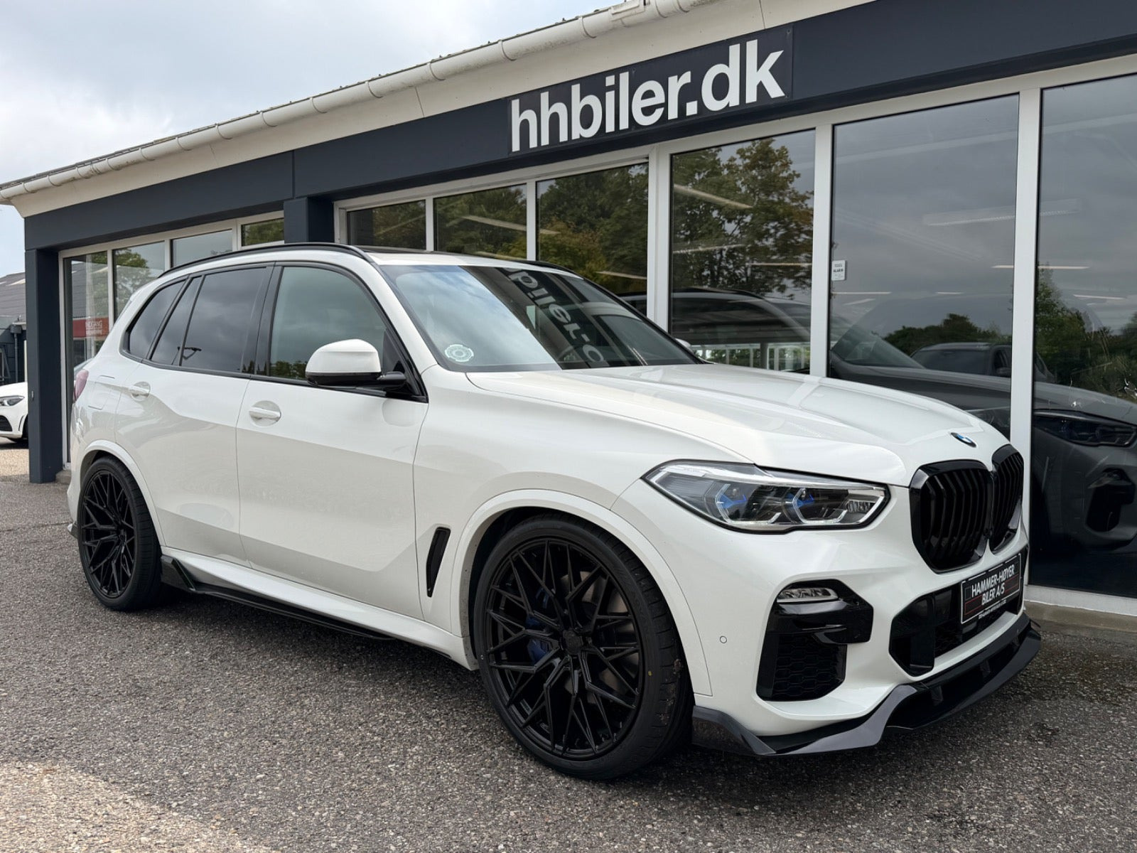 Hvid BMW X5 fra 2020