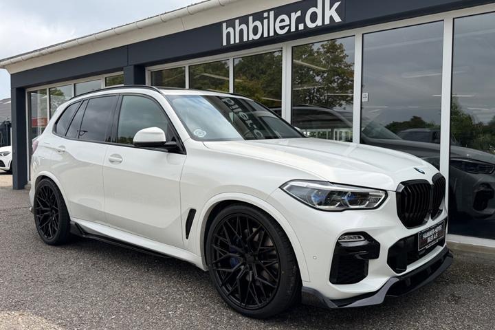 Hvid BMW X5 fra 2020