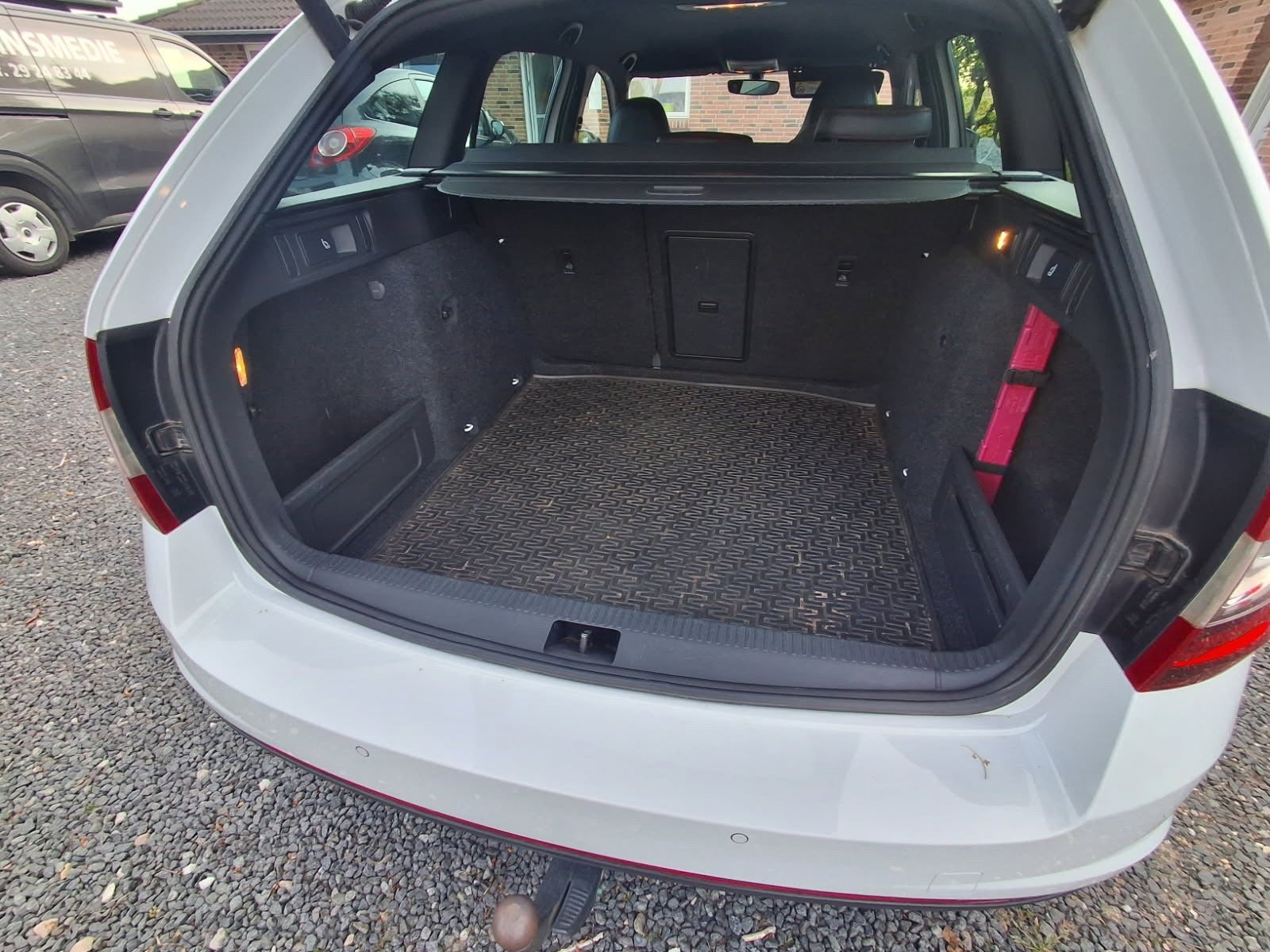 Hvid Skoda Octavia fra 2018