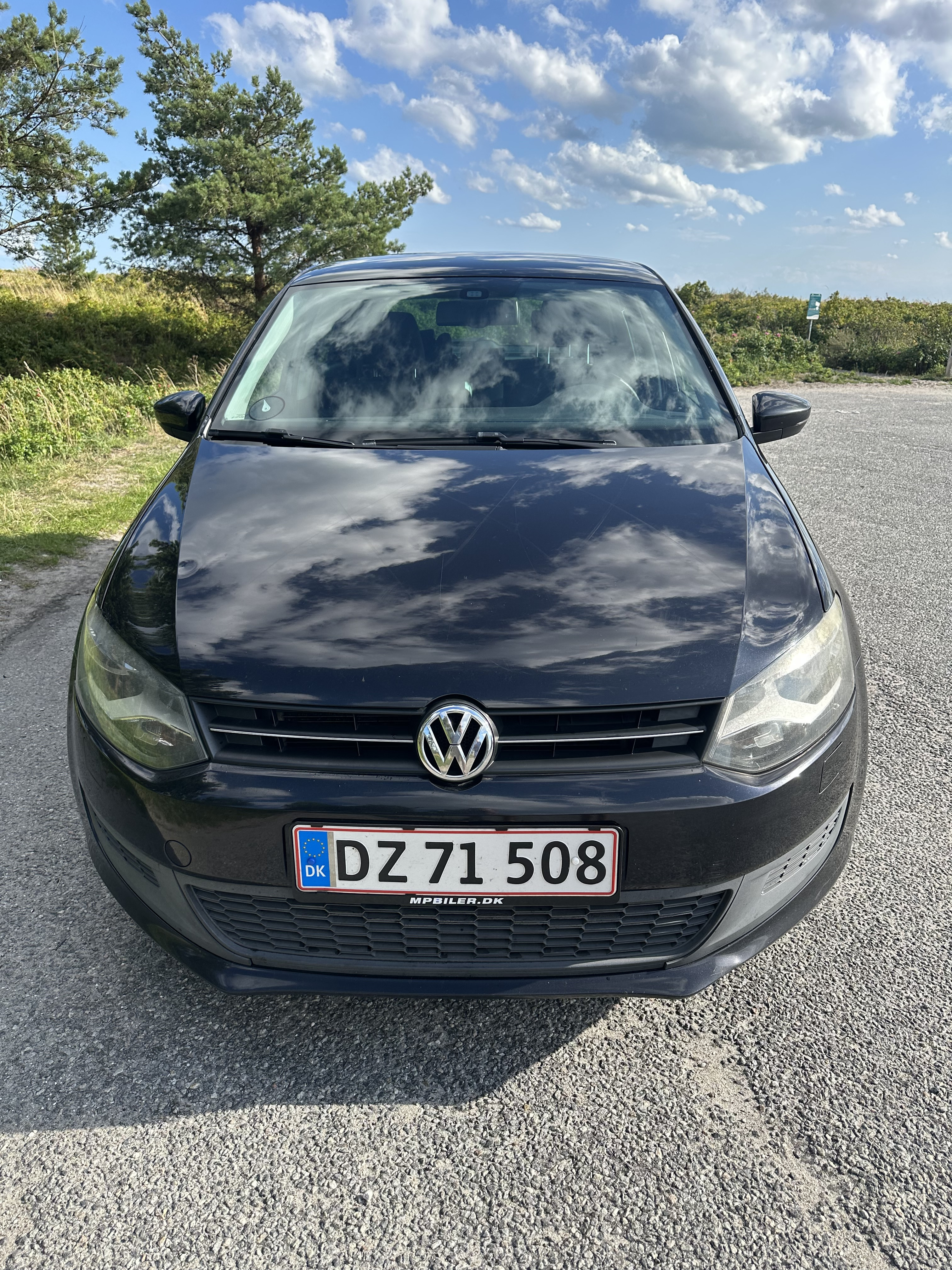 Sort VW Polo fra 2009