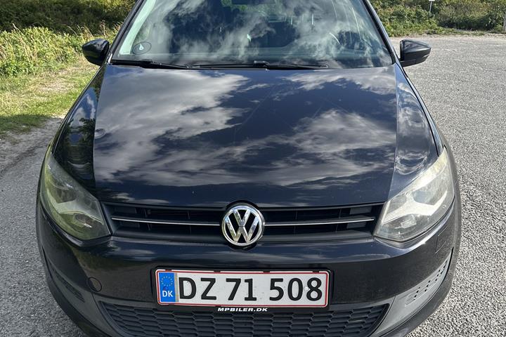 Sort VW Polo fra 2009