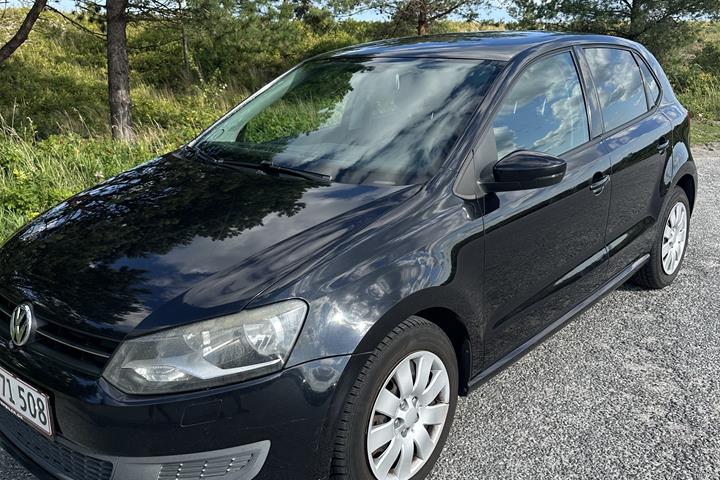 Sort VW Polo fra 2009