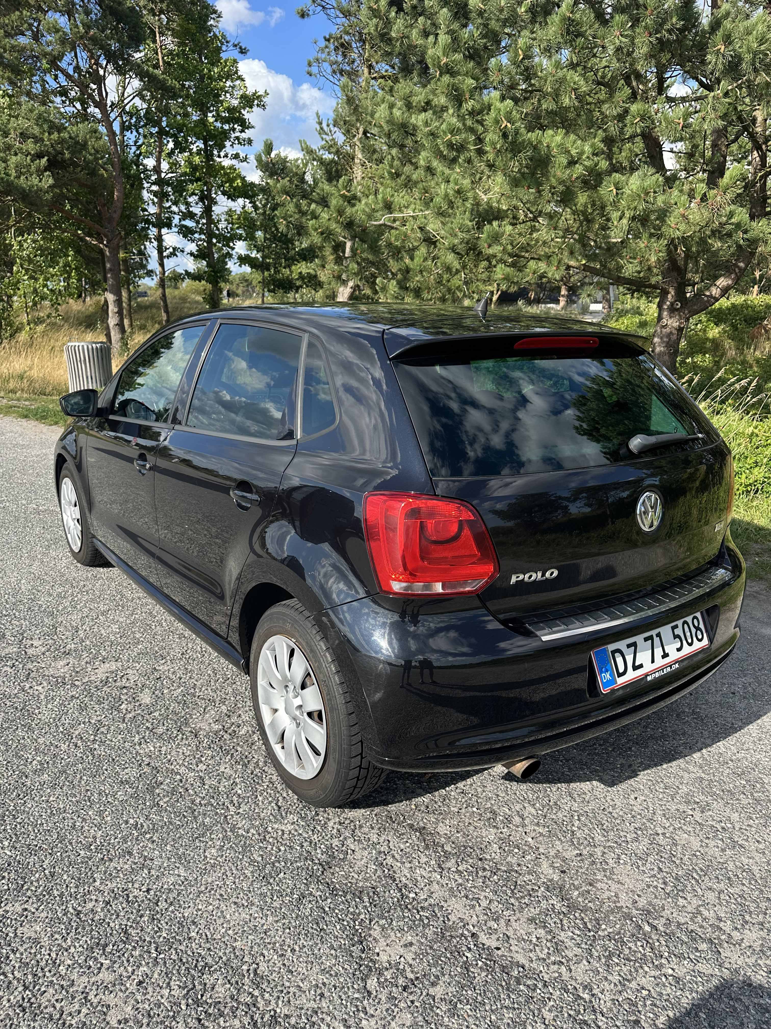 Sort VW Polo fra 2009