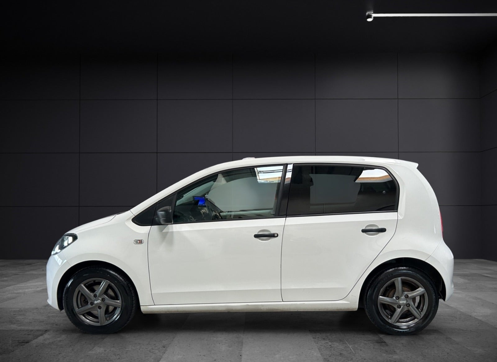 Hvid Skoda Citigo fra 2017