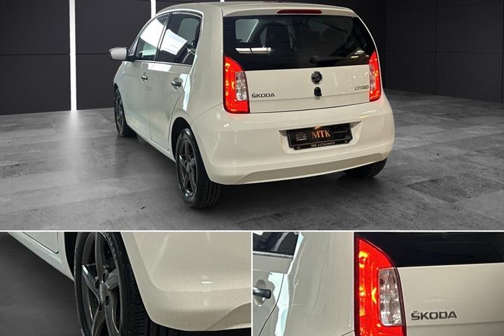 Hvid Skoda Citigo fra 2017