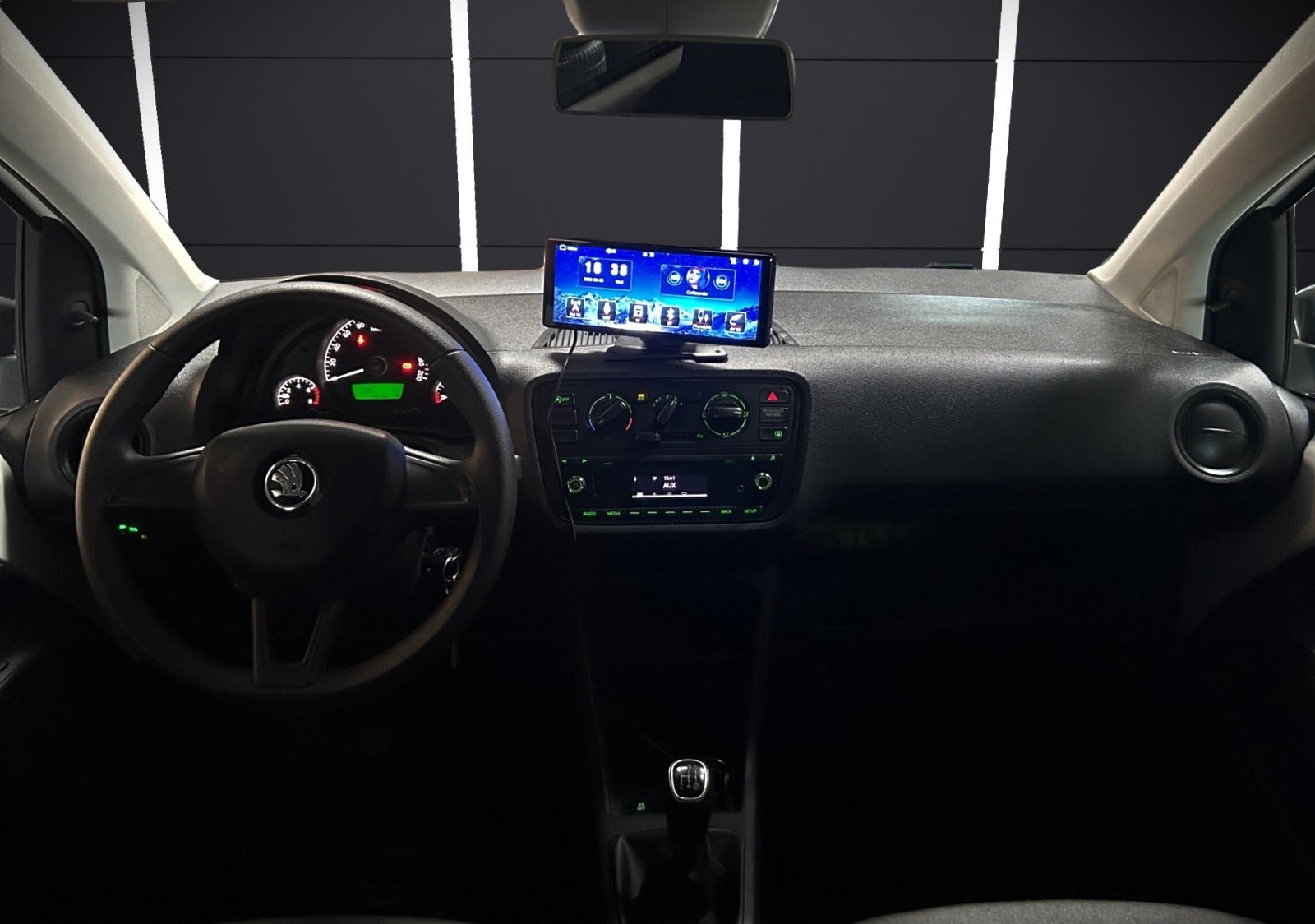 Hvid Skoda Citigo fra 2017