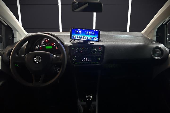 Hvid Skoda Citigo fra 2017