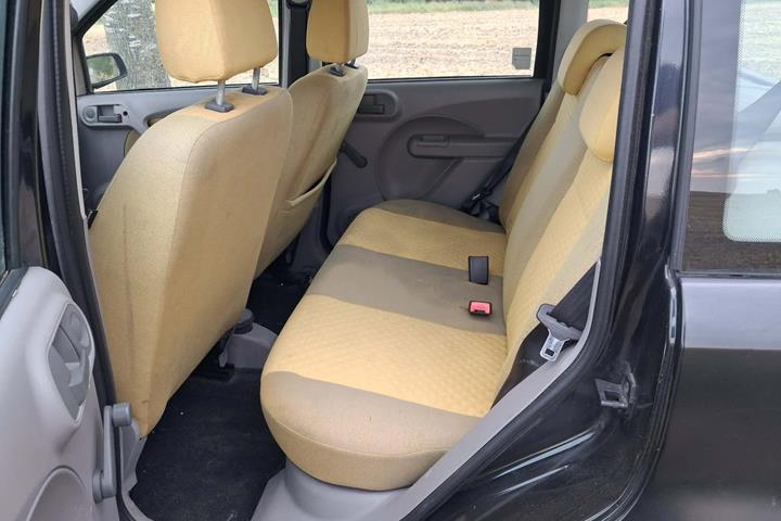 Sort Fiat Panda fra 2003
