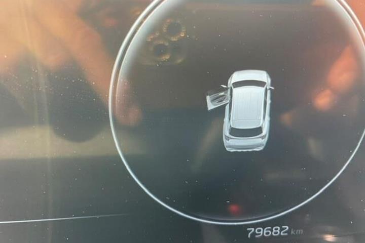 Orange Kia Sportage fra 2022